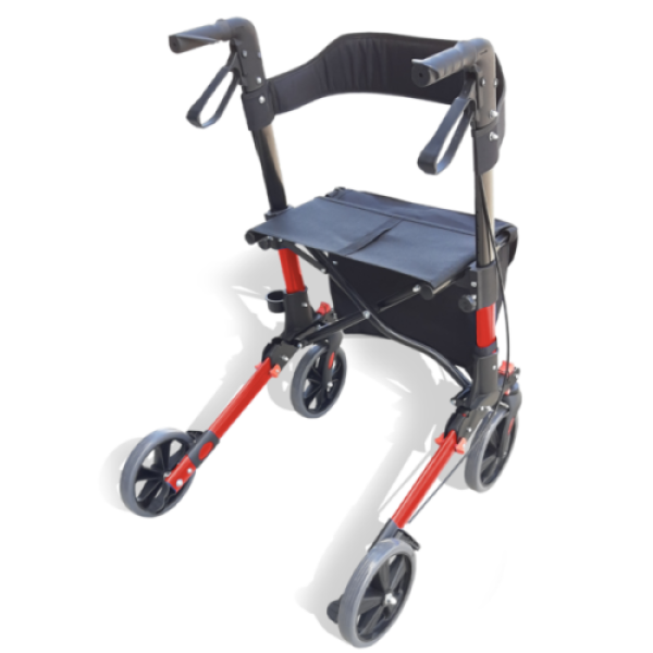 Seated Walker - RedGum Side Fold Walker EQ7851