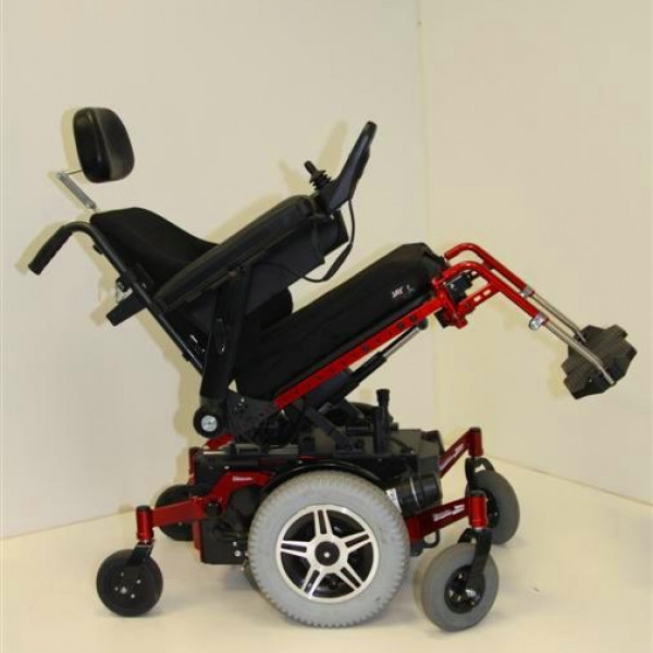 Electric wheelchair tilt-in-space - mid wheel drive